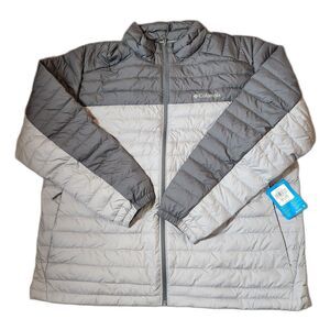 Columbia Men’s Silver Falls Jacket XXL Gray Full Zip – New With Tags